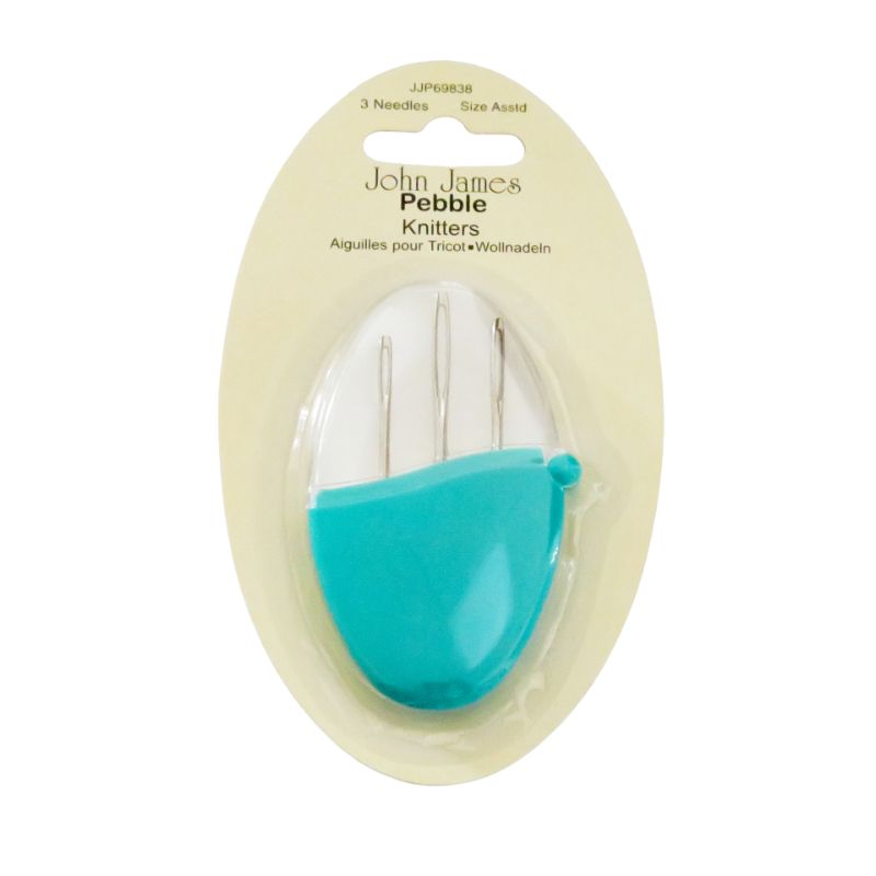 Nålar till stickat Pebble 3 storlekar John James