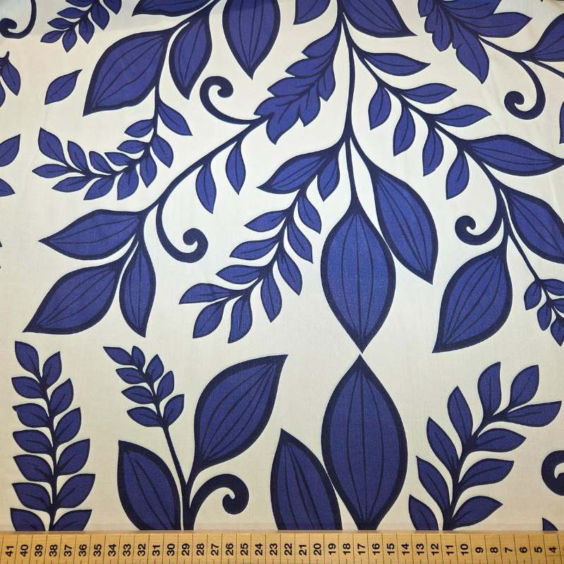 Simply flowers Lila viskos, 150 cm, 135 g/m²