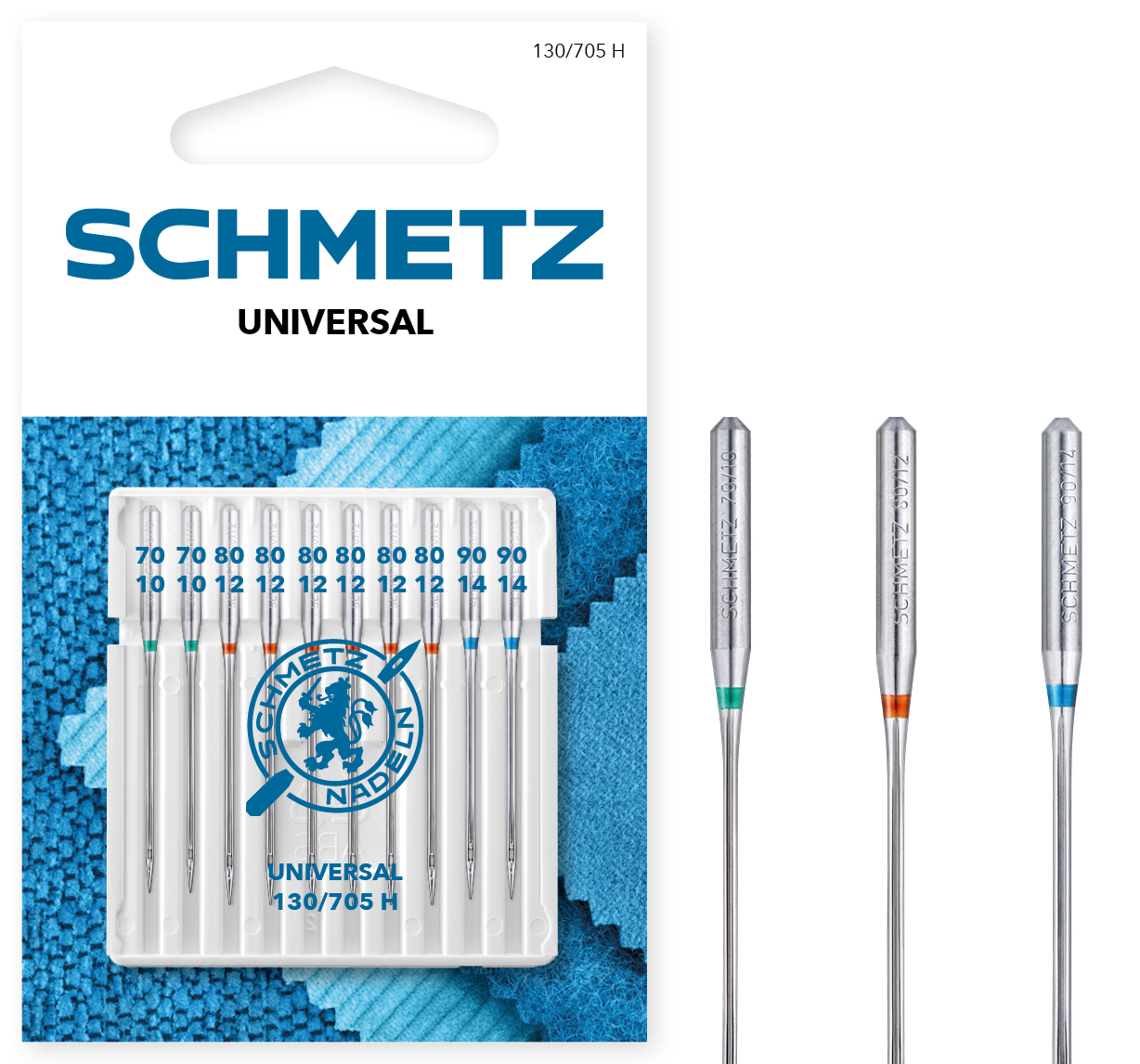 Universalnålar 10st Blandade – Schmetz