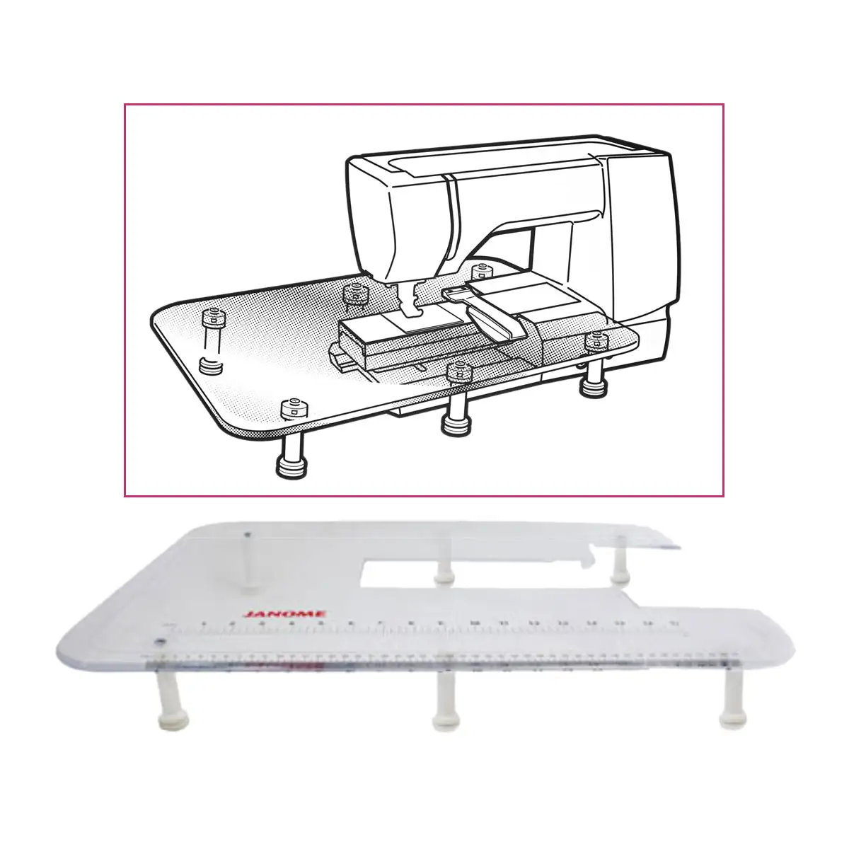 Sybord - Janome 7700/8200/8900