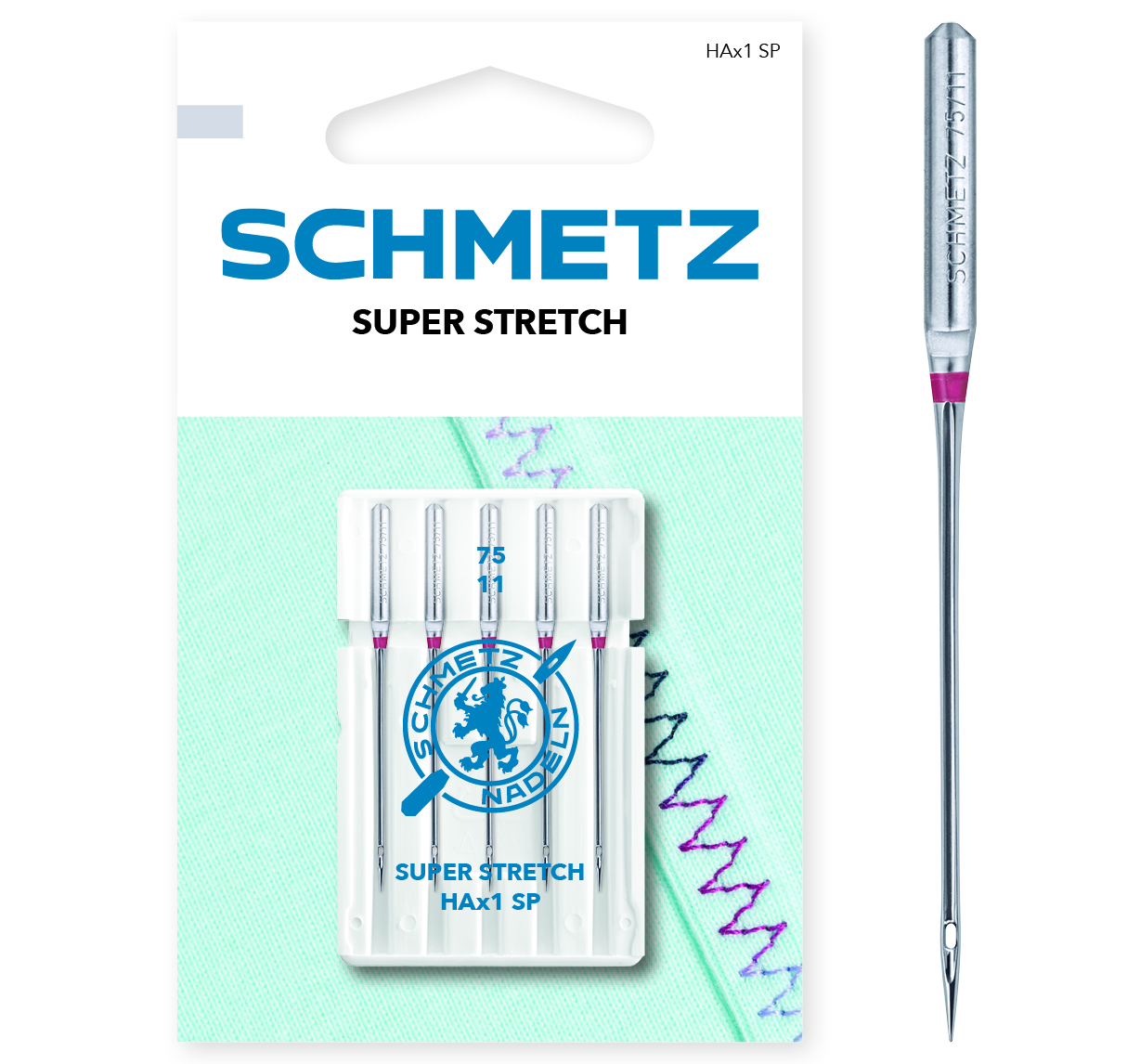 Super Stretch HAx1 SP 5st - 75/11 – Schmetz
