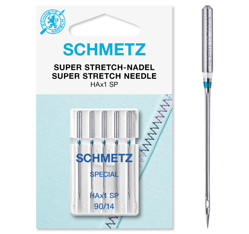Super Stretch HAx1 SP 5st - 90/14 – Schmetz