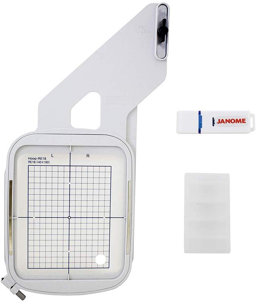 Broderiram RE18 - 140 x 180 mm - USB + 50 design - 12/14/15000