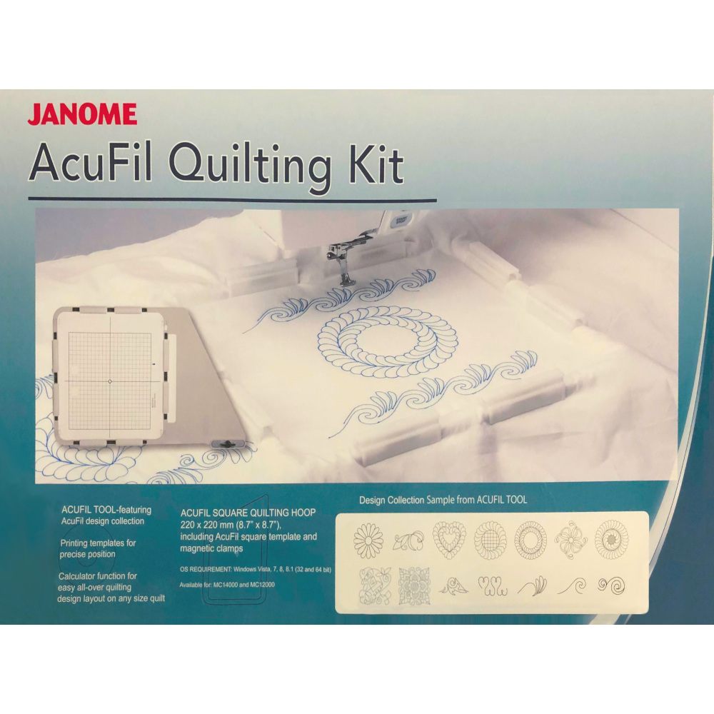AcuFil Quilting Kit - 220x220mm - MCH12/14/15000