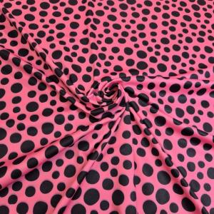 Performance jersey prickar rosa, 140 cm, funktionstyg