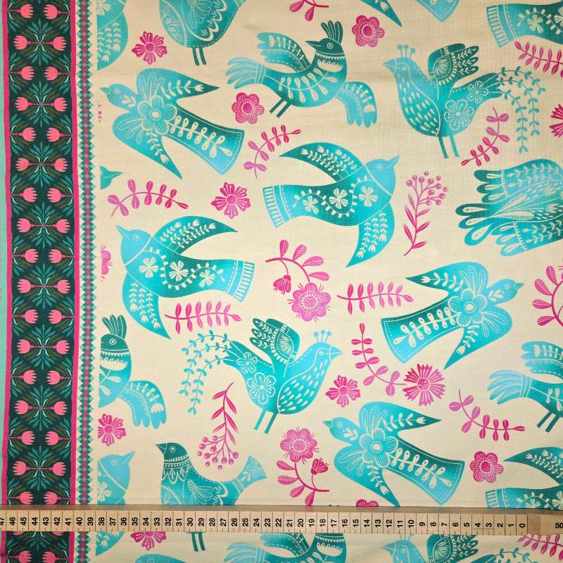 French terry Wild Chorus, 155 cm, 285 g/m²
