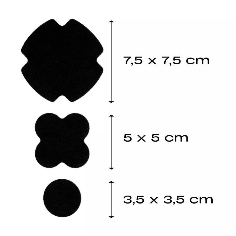 Prym x FabPatch Stretch laglappar svart