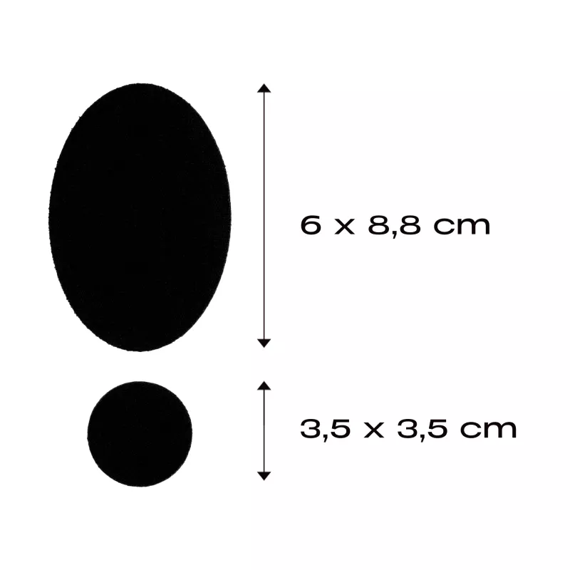 Prym x FabPatch Merino laglappar svart