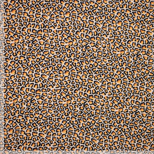Mönstrad Viskos Leopard