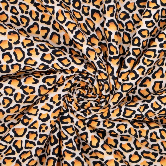 Mönstrad Viskos Leopard