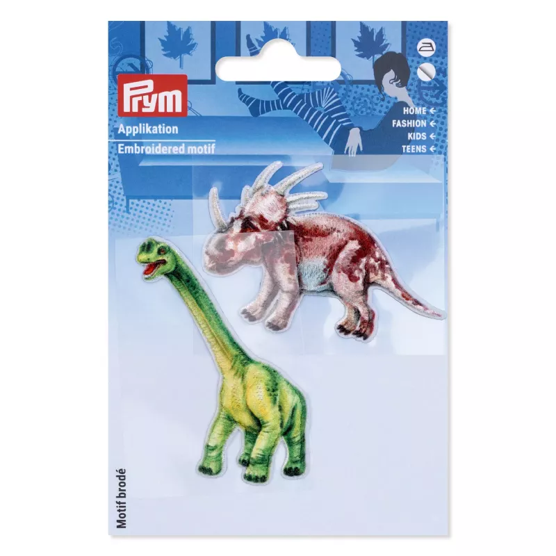 Strykmärken dinosaurier, triceratops och brachiosaurus