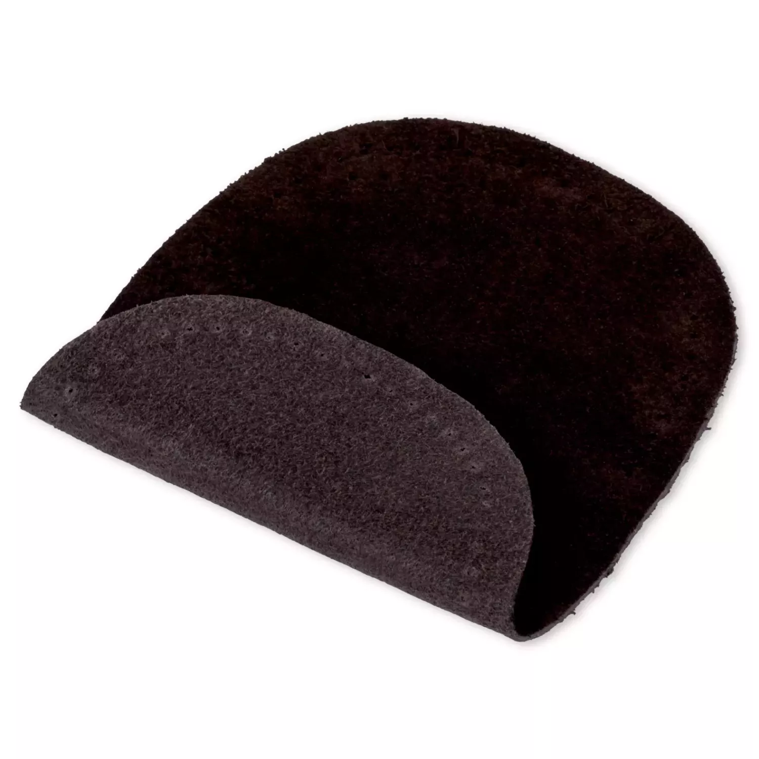 Armbågslappar läder– mörkbrun, 10 x 14 cm