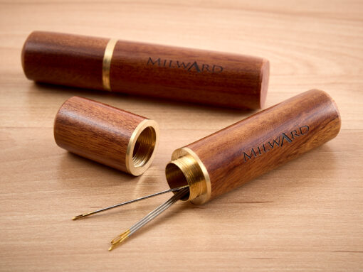 Nåletui Trä med mässing