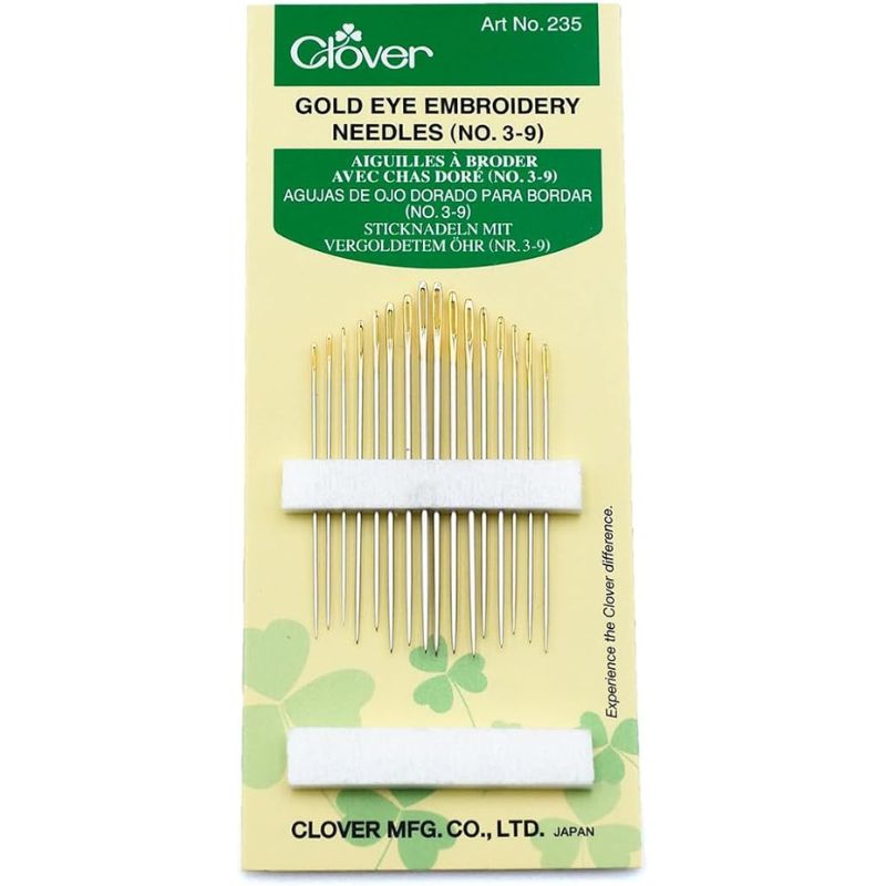 Broderinålar No. 3-9 Clover