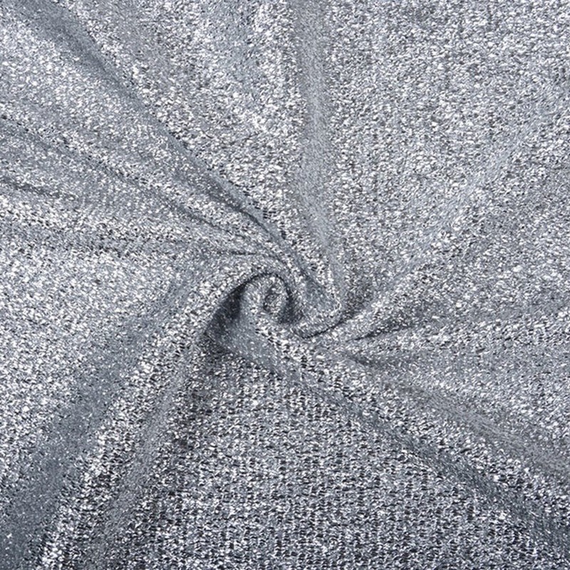 Glitter Metallic Silver