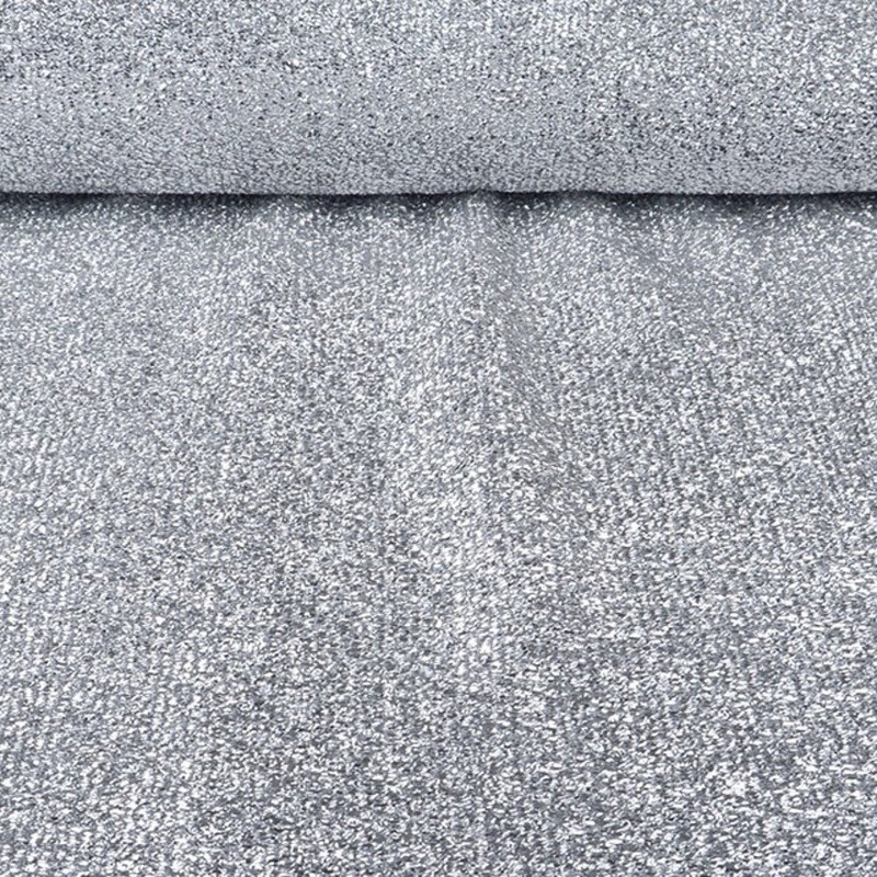 Glitter Metallic Silver