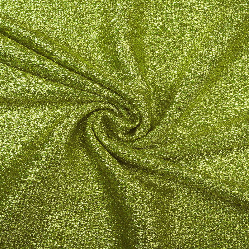 Glitter Metallic Limegrön