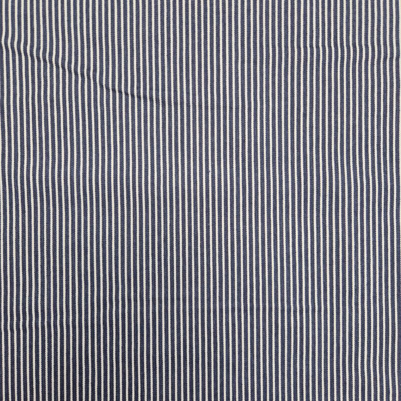 Denim jacquard, randig – 270 g/m² med stretch