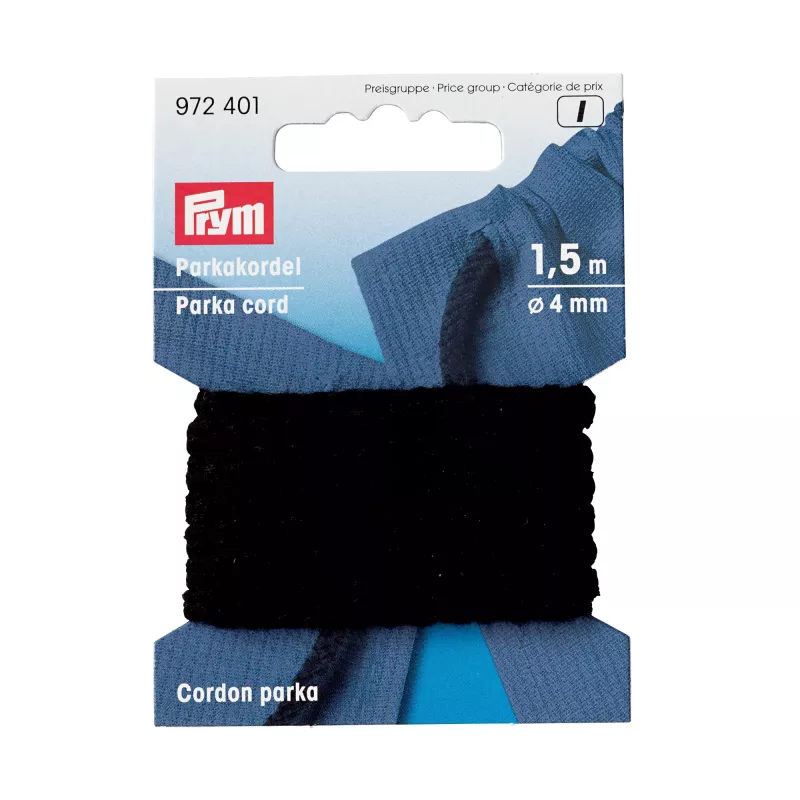 Anoraksnöre 4mm x 1,5m