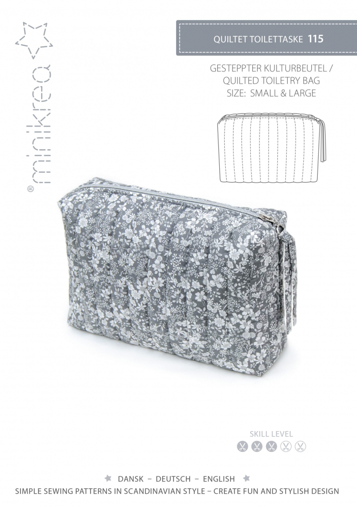 Minikrea 115 Quiltad necessär