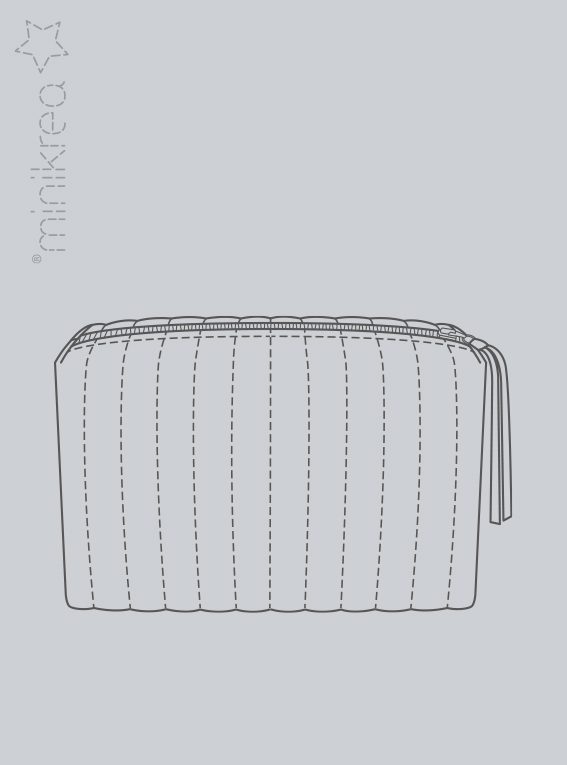 Minikrea 115 Quiltad necessär