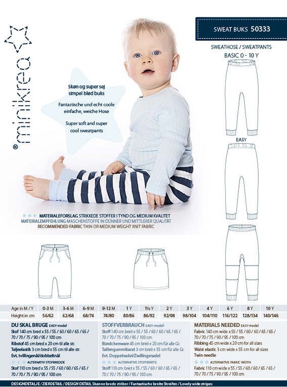Sweatpants Minikrea 50333