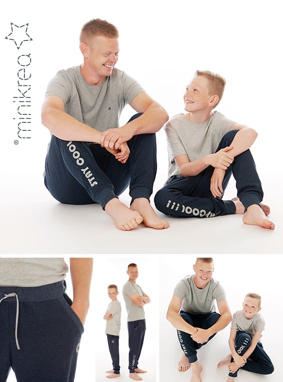 Sweatpants (XS–XXL och 2–16 år) – Minikrea 66340