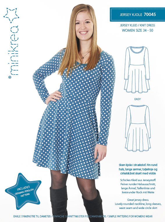 Knit Dress Minikrea 70045