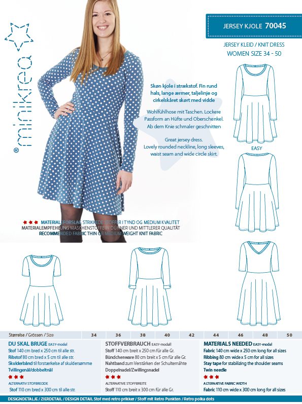 Knit Dress Minikrea 70045