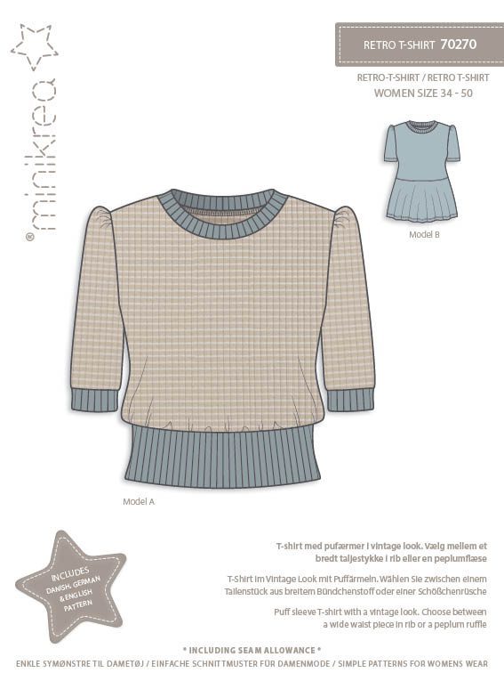 Retro T-shirt Minikrea 70270