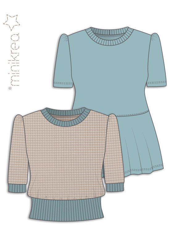 Retro T-shirt Minikrea 70270