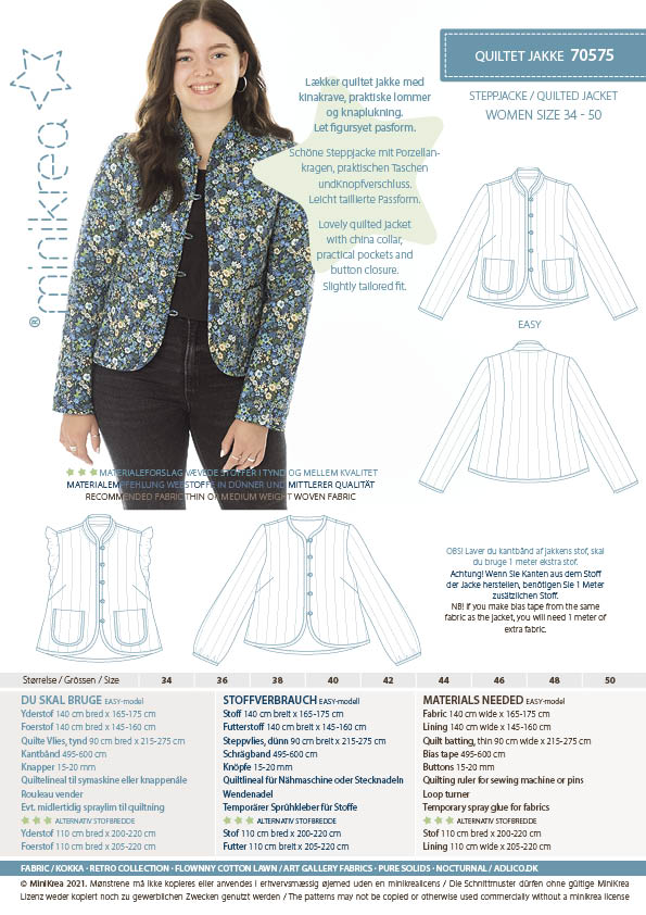 Minikrea Quiltad Jacka 70575