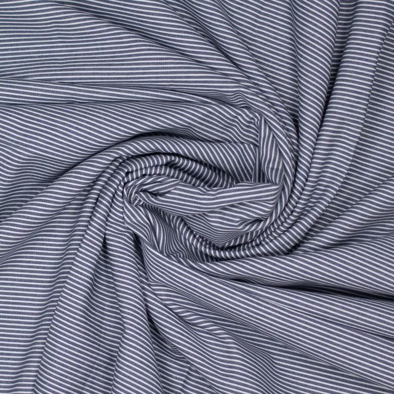 Smalrandigt jeanstyg jeansblått, 150 cm