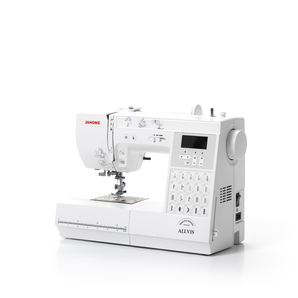 Janome Allvis 740 DC - Symaskin