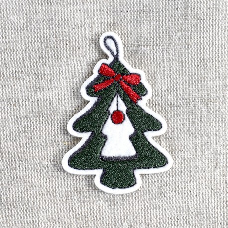 Tygmärke - Julgran