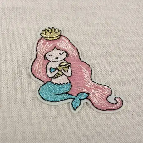 Tygmärke Glittrande sjöjungfru