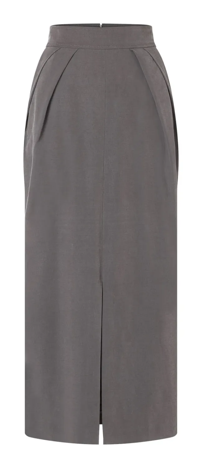 Burda 5604 | Lång kjol med veck