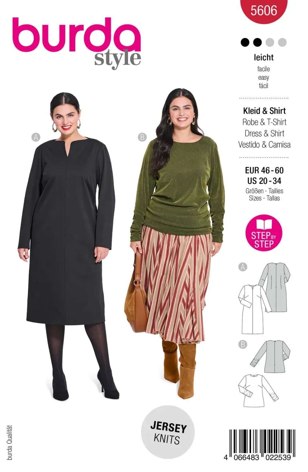 Burda 5606 | Klänning och tröja