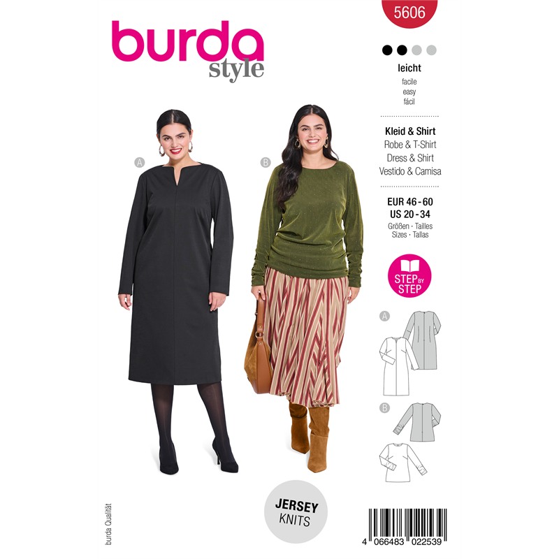 Burda 5606 | Klänning och tröja