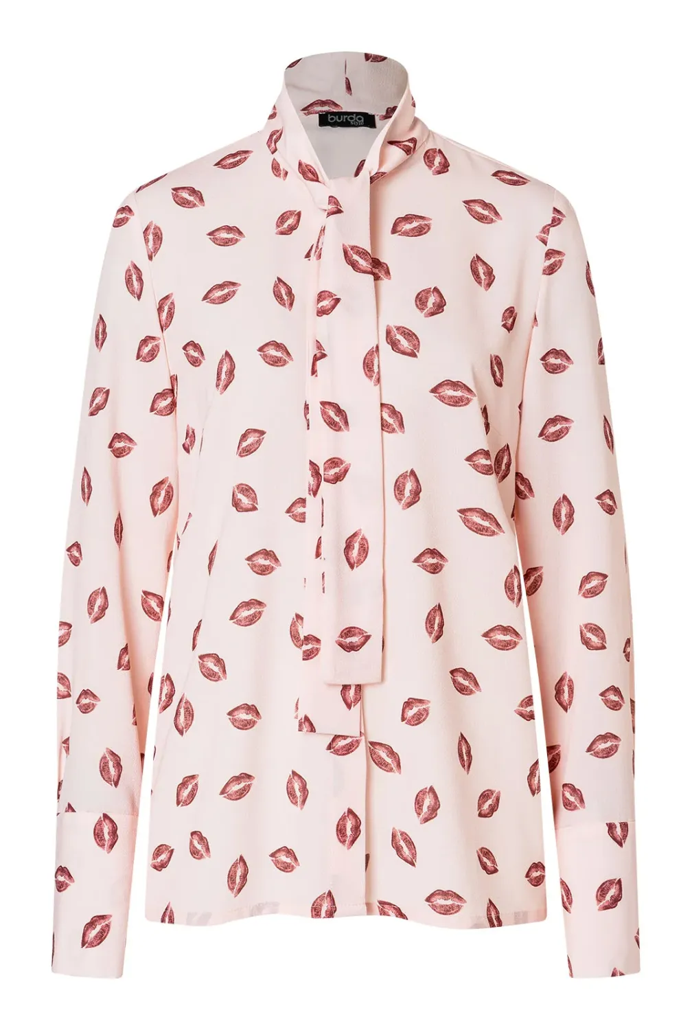 Burda 5622 | Blus med knytband och skjortblus
