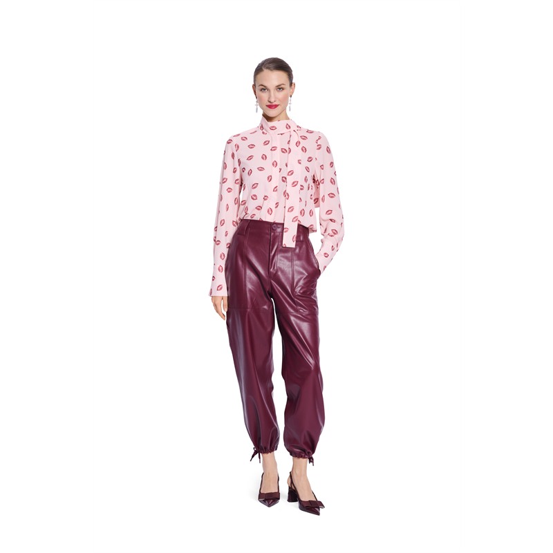 Burda 5622 | Blus med knytband och skjortblus
