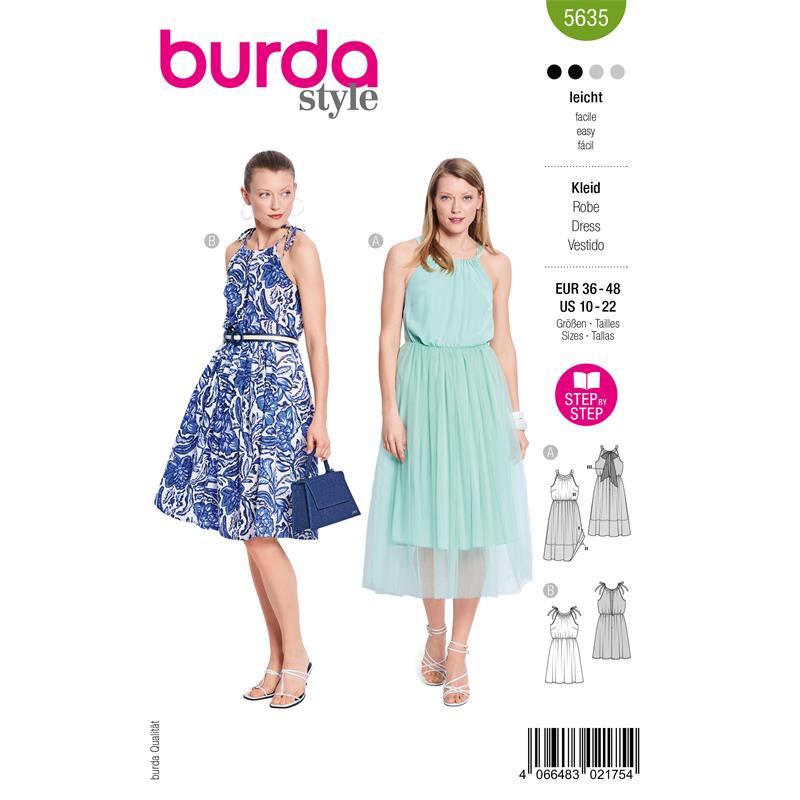 Burda Style 5635 – Klänning dam (36-48)