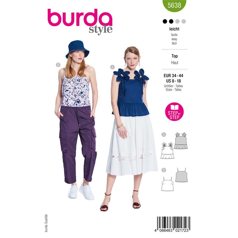 Burda Style 5638 – Top dam (34-44)