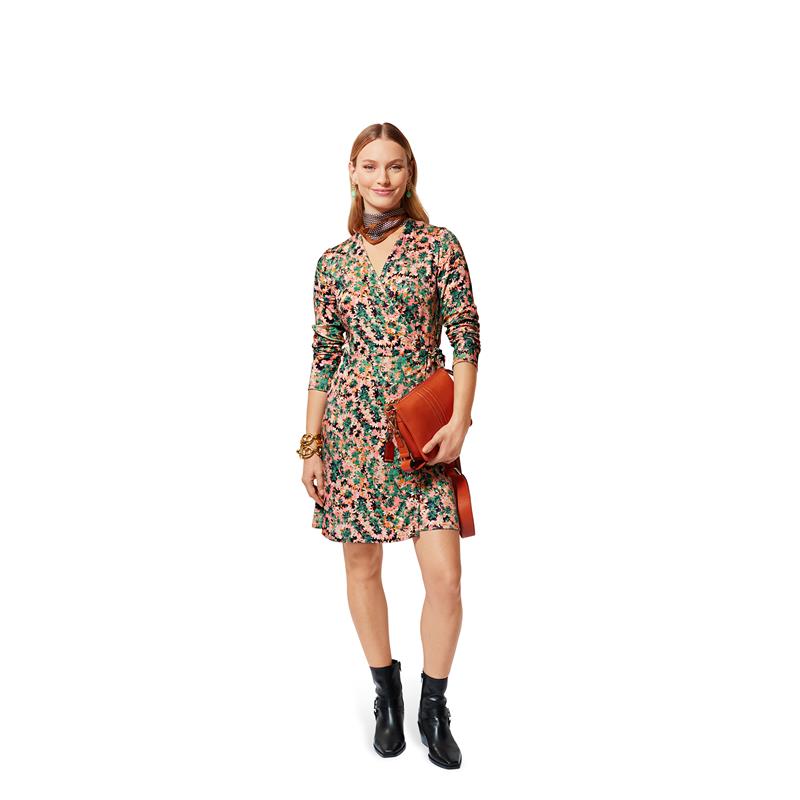 Burda Easy 5648 – Omlottklänning dam (34-44)