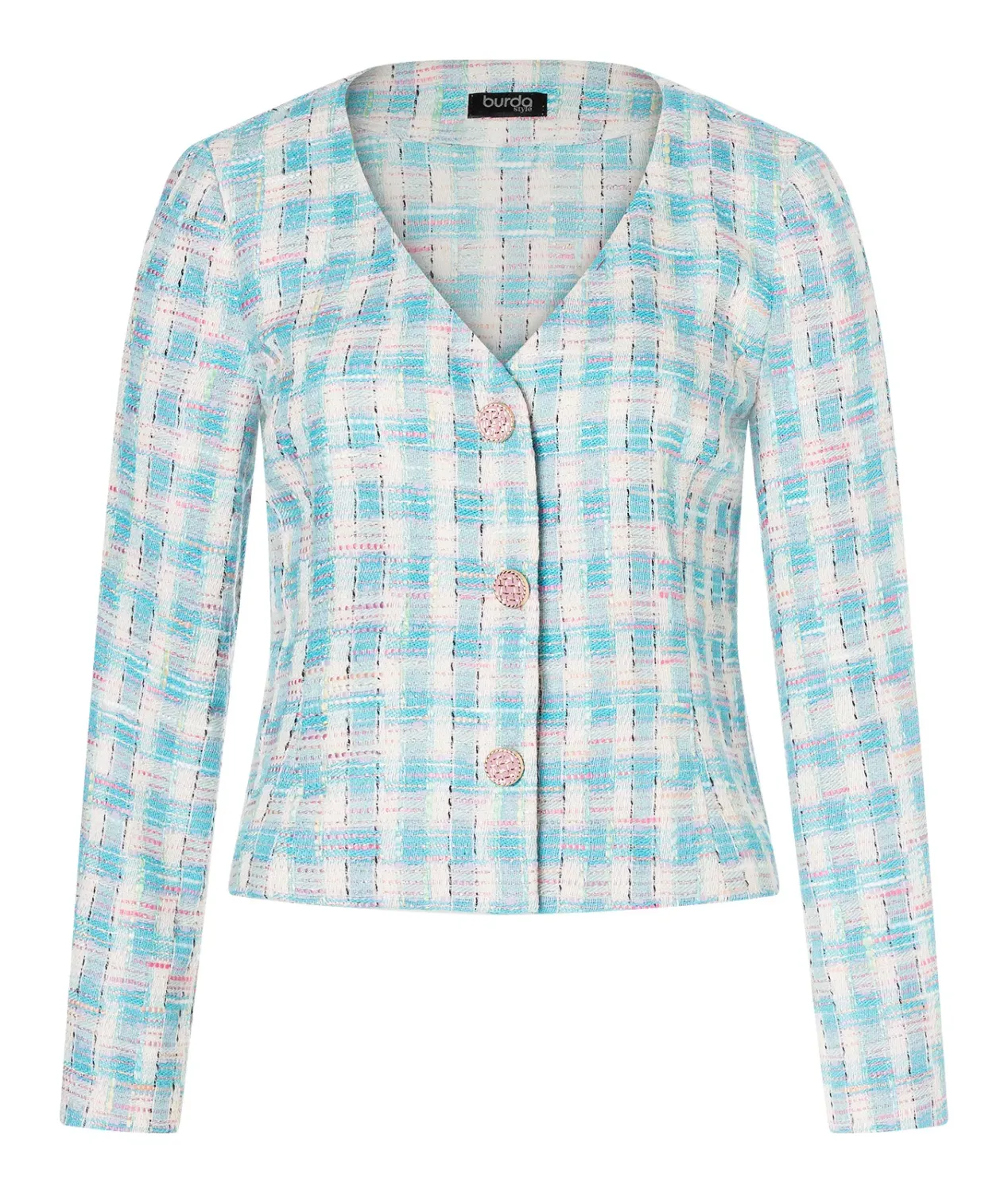 Burda Easy 5649 – Boucléblazer dam (34-44)