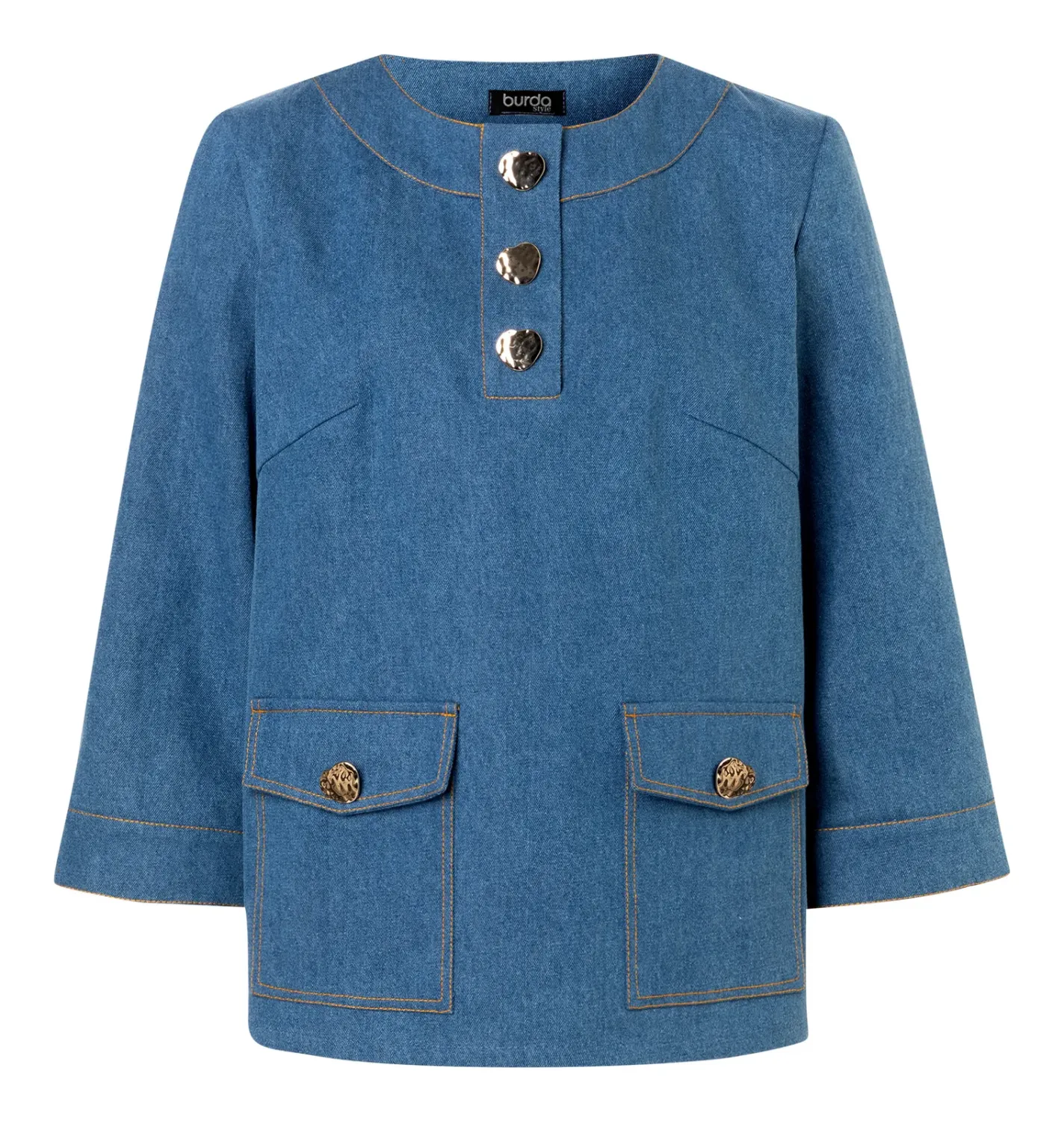 Burda Style 5655 – Blus dam (36-48)