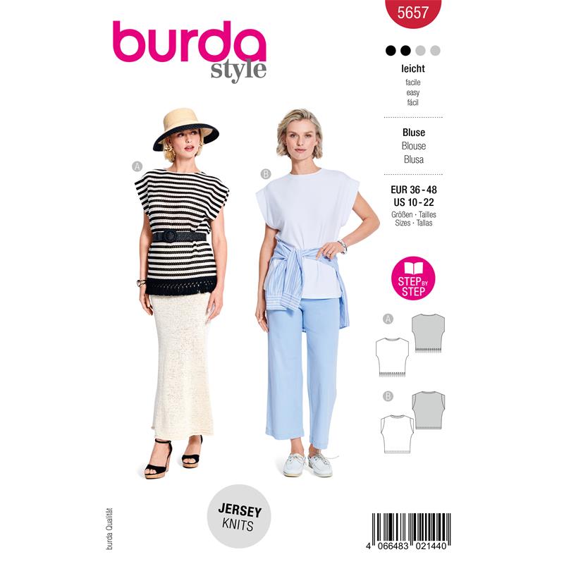 Burda Style 5657 – Top dam (36-48)