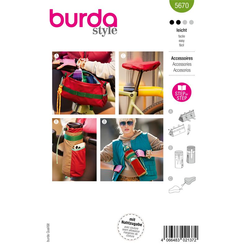 Burda Style 5670 – Cykelaccessoarer