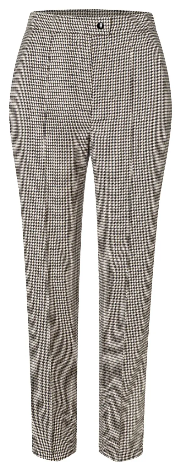 Burda 5712 – Högmidjade byxor med pressveck dam (36-48)