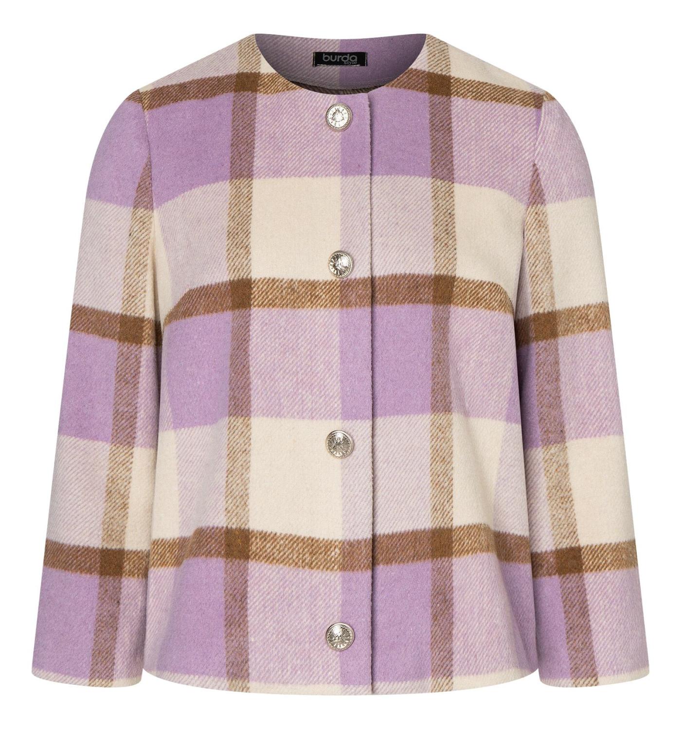 Burda 5729 Blazer för bouclé